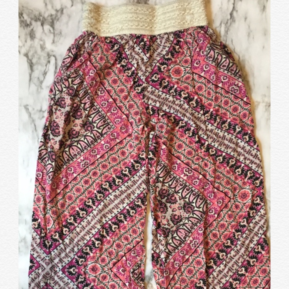 Joe B flowy boho bottoms